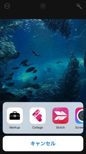 iOS10写真加工機能に「Markup」追加