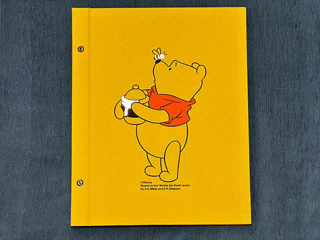 「くまのプーさん」デザインのALBUSBOOK